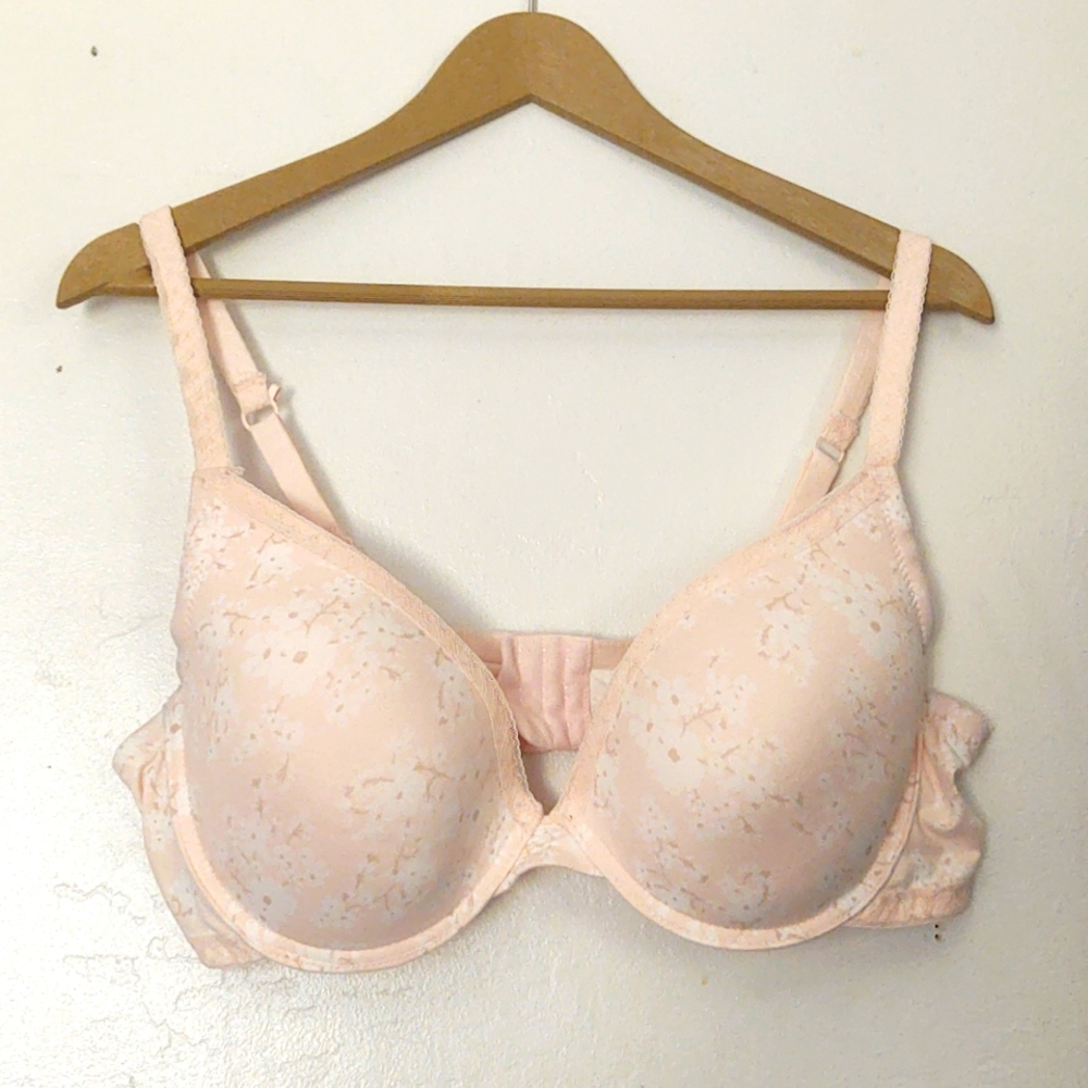 Anne Klein Padded Under wire Soft pink Bra 40 D